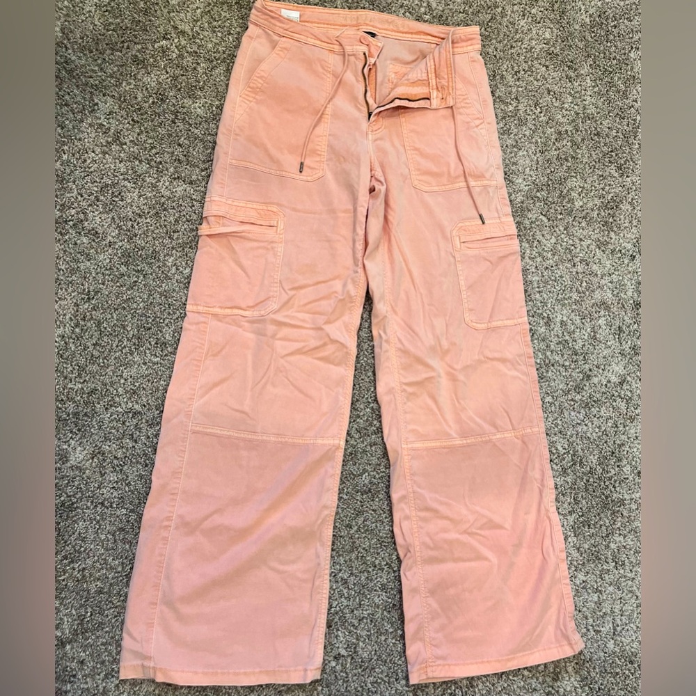 Pink Cargo Pants-American Eagle